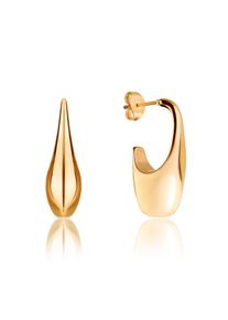 Ohrring-Set ISABELLA FORD "FE022G", gold, Ohrringe, Damen, 1,5cm, Edelstahl, Ohrring-Set