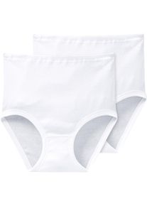 Taillenslip Schiesser "Original Classics", Damen, Gr. 48, Feinripp, wei&szlig; (100, wei&szlig;), Feinripp, Obermaterial: 100% Baumwolle, unifarben, k&ouml;rpernah, Unterhosen Taillenslip, in bequemer Feinripp-Qualit&auml;t, Topseller