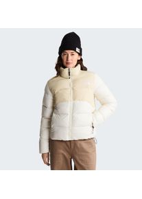 Funktionsjacke The North Face "W SAIKURU JACKET", Damen, Gr. L, wei&szlig; dune, desert stone, Obermaterial: 100% Polyester, Jacken Funktionsjacke, f&uuml;r Wandern, mit sportlichem Stil, leichtes Design, aus Polyester