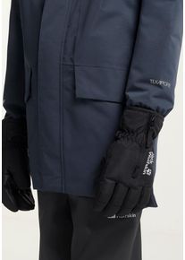 Skihandschuhe Jack Wolfskin "EASY ZIP GLOVE K", Damen, Gr. 116, schwarz, Obermaterial: 100% Polyester. F&uuml;llung: 100% Polyester. Futter: 100% Polyester, Handschuhe Skihandschuhe