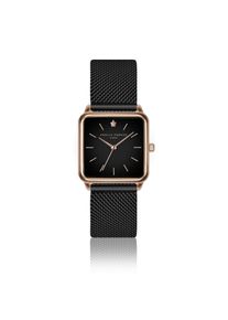 Quarzuhr AMELIA PARKER "AC7-B048B", rosa (schwarz), Armbanduhren, Damen, Quarzuhr