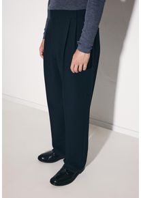 Anzughose STUDIO SEIDENSTICKER, Herren, Gr. L, Normalgr&ouml;&szlig;en, schwarz, 98% Polyester, 2% Elasthan, unifarben, Hosen Anzughose