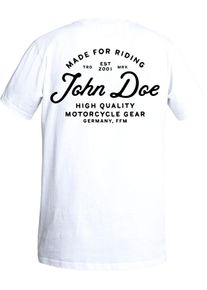 John Doe JD Lettering, t-shirt , cor: Branco/Preto , tamanho: M