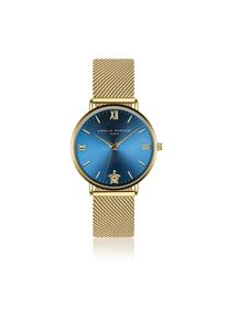 Quarzuhr AMELIA PARKER "AF8-B038G", gold, Armbanduhren, Damen, Quarzuhr