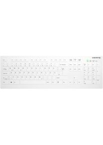 Cherry Tastatur &raquo;Contour Active Key QuickClean Medizinische Tastatur Abnehmbare Abdecku&laquo; (Fn-Tasten Windows-Sperrtaste Ziffernblock)