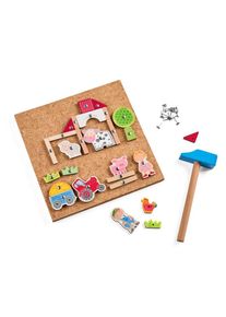 Haba Spiel &raquo;Hammer-Nagel Bauernhof&laquo;