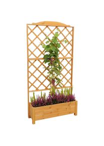 Promadino Spalier mit Pflanzkasten, BxTxH: 110x32x210 cm