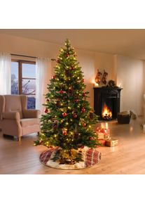 Tannenbaum mit Lichterkette