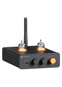 Fosi Audio GR40 R&ouml;hren-DAC &ndash; Kopfh&ouml;rer & Preamp &ndash; USB/Opt/Koax (USB-DAC, aptX, Bluetooth), Kopfh&ouml;rerverst&auml;rker, Schwarz