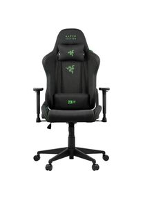 Razer Gaming-Stuhl &raquo;Tarok Essentials X Cloth by Zen, atmungsaktiver Stoffbezug&laquo; () Lendenkissen und Kopfkissen, bis 130kg
