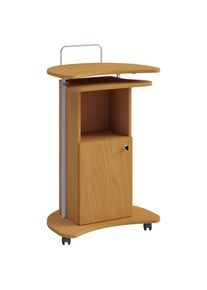 Vcm Stehpult &raquo;Holz Stehpult Rednerpult Stehtisch Rollen Komil&laquo; 1 Stk. tlg.