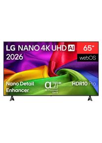 LG 65NU800B6LA (65", NU800B, LCD, 4K, 2026), TV, Schwarz