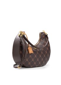 GABRIELLA G By Gabriella Gucci Hobo &raquo;JENNIFER&laquo; Damen Henkeltasche, Schultertasche, Umh&auml;ngetasche mit Logoapplikation