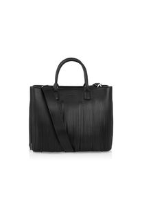Marc Cain Henkeltasche Damen, Umh&auml;ngetasche, Schultertasche mit Logoschriftzug