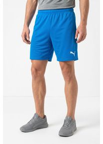 Trainingsshorts Puma "TEAMRISE SHORT", Herren, Gr. 3XL, N-Gr, blau (electric blau lemonade, Puma wei&szlig;), Netz, Obermaterial: 100% Polyester, unifarben, regular fit normal, Hosen Trainingsshorts, atmungsaktives Material, mit DryCELL Technologie, elastischer Bund, Topseller