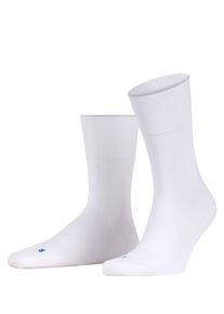 Socken Falke "Run", Damen, Gr. 39-41, wei&szlig; (wei&szlig; (2000)), Obermaterial: 75% Baumwolle CO. 25% Polyamid PA., glatt, Socken Socken