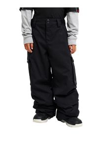 Snowboardhose Quiksilver "Young Guns Snow Down Cargo 10K", Kinder, Gr. 14, schwarz, Obermaterial: 100% Polyester., Hosen Snowboardhose