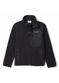 Fleecejacke Columbia "Fast Trek V Full Zip", Kinder, Gr. S (128/134), schwarz, Fleece, Obermaterial: 100% Polyester, normal, Jacken Fleecejacke, mit durchgehendem Rei&szlig;verschluss, atmungsaktiv, wasserabweisend