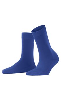 Socken Falke "ClimaWool", Damen, Gr. 39-40, blau (imperial (6065)), Obermaterial: 44% Polyamid PA. 28% Lyocell CLY. 28% Schurwolle WV., Socken Socken