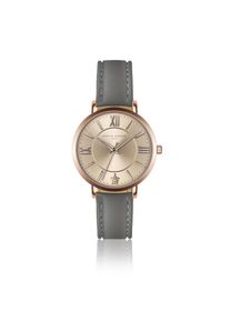 Quarzuhr AMELIA PARKER "AB2-S054R", rosa (grau), Armbanduhren, Damen, Quarzuhr
