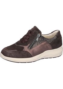 Waldl&auml;ufer Schn&uuml;rschuh WALDL&Auml;UFER "M-Tonia", Damen, Gr. 7,5 (41), braun, Leder, Schuhe Schn&uuml;rschuh, Halbschuh, Bequemschuh, Komfortschuh in Spezialweite M