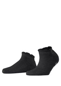 Haussocken Falke "Soft Elegance", Damen, Gr. 35-38, schwarz (schwarz (3000)), Obermaterial: 44% Polyamid PA. 26% Viskose CV. 26% Wolle WO. 4% Kaschmir WS., glatt, Socken Haussocken