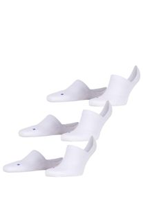 F&uuml;&szlig;linge Falke "Cool Kick 3-Pack", Damen, Gr. 46-48, wei&szlig; (wei&szlig; (2000)), Obermaterial: 78% Polyester PES. 21% Polyamid PA. 1% Elasthan EL., glatt, Socken F&uuml;&szlig;linge
