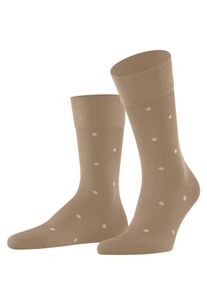 Socken Falke "Dot", Herren, Gr. 47-50, braun (camel (5038)), Obermaterial: 88% Baumwolle CO. 12% Polyamid PA., glatt, Socken Socken
