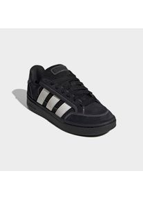 Sneaker adidas Sportswear "GRAND COURT ALPHA", Herren, Gr. 44, schwarz-wei&szlig; (core schwarz, core wei&szlig;, carbon), Leder, Synthetik, Schuhe Sneaker, inspiriert vom Design des adidas campus 00