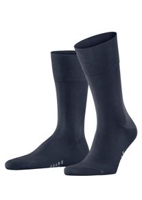 Socken Falke "Tiago", Herren, Gr. 47-48, blau (space blau (6116)), Obermaterial: 93% Baumwolle CO. 5% Polyamid PA. 2% Elasthan EL., glatt, Socken Socken