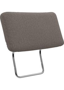 Sit & More Sofa-Kopfst&uuml;tze SIT & MORE "Zora", braun (schlamm), B:50cm H:25cm T:12cm, Holzwerkstoff, Kopfst&uuml;tzen, Sofa-Kopfst&uuml;tze