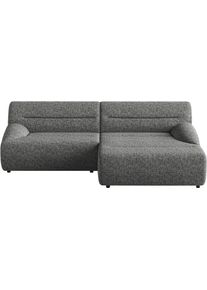 Sit & More Ecksofa SIT & MORE "Scrabble", grau (anthrazit), B:260cm H:80cm T:162cm, 100% Polyester, Sofas, Ecksofa, Modernes Design in verschiedenen Stoffarten