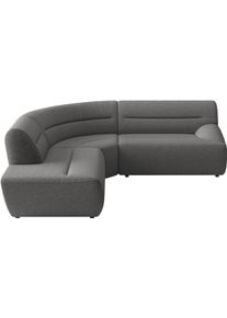Sit & More Ecksofa SIT & MORE "Scrabble, L-Form, B: 248cm", grau (anthrazit), B:248cm H:80cm T:248cm, 100% Polyester, Sofas, Ecksofa, Modernes Design in verschiedenen Stoffarten