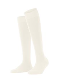 Kniestr&uuml;mpfe Falke "ClimaWool", Damen, Gr. 39-40, wei&szlig; (off, wei&szlig; (2040)), Obermaterial: 44% Polyamid PA. 28% Lyocell CLY. 28% Schurwolle WV., Socken Kniestr&uuml;mpfe