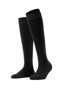 Kniestr&uuml;mpfe Falke "ClimaWool", Damen, Gr. 37-38, schwarz (schwarz (3000)), Obermaterial: 44% Polyamid PA. 28% Lyocell CLY. 28% Schurwolle WV., Socken Kniestr&uuml;mpfe
