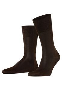 Socken Falke "Tiago", Herren, Gr. 49-50, braun (braun (5930)), Obermaterial: 93% Baumwolle CO. 5% Polyamid PA. 2% Elasthan EL., glatt, Socken Socken