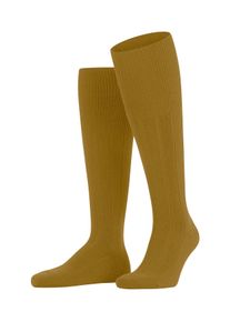 Kniestr&uuml;mpfe Falke "Lhasa Rib", Herren, Gr. 43-46, gr&uuml;n (nectar (7240)), Obermaterial: 32% Wolle WO. 27% Viskose CV. 23% Polyamid PA. 18% Kaschmir WS., Socken Kniestr&uuml;mpfe
