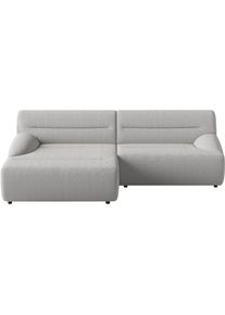 Sit & More Ecksofa SIT & MORE "Scrabble", grau (hellgrau), B:260cm H:80cm T:162cm, 95% Polyester, 9% Polyamid, Sofas, Ecksofa, Modernes Design in verschiedenen Stoffarten