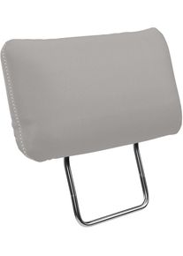 Sofa-Kopfst&uuml;tze OTTO HOME "Varese", grau (light grau), B:50cm H:25cm T:12cm, Holzwerkstoff, Kopfst&uuml;tzen, Sofa-Kopfst&uuml;tze, Kreuznaht in beige