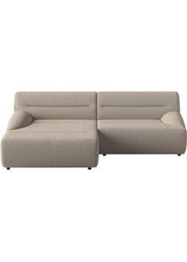 Sit & More Ecksofa SIT & MORE "Scrabble", beige (taupe), B:260cm H:80cm T:162cm, 95% Polyester, 9% Polyamid, Sofas, Ecksofa, Modernes Design in verschiedenen Stoffarten