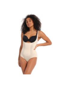 MAGIC BODYFASHION Shaping-Body &raquo;Dream Shaper Bodybriefer&laquo; Zwickelfutter aus Baumwolle braun, Gr&ouml;&szlig;e XL
