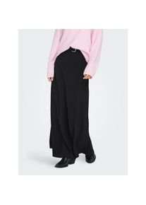 Jacqueline de Yong JDY Maxirock &raquo;AYA MW MAXI SKIRT WVN DIA&laquo; schwarz, Gr&ouml;&szlig;e S (36)