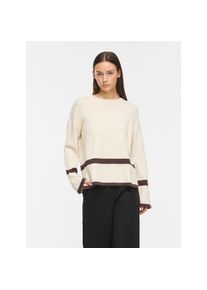 Vila Rundhalspullover &raquo;VIRIL O-NECK OVERSIZE L/S KNIT TOP- NOOS&laquo; Materialmix, oversize