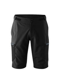 Gonso Radhose &raquo;Adventure Shorts Cargo M&laquo; Herren Bike-Shorts, Fahrradhose mit Sitzpolster, Bund flexibel schwarz, Gr&ouml;&szlig;e 3XL