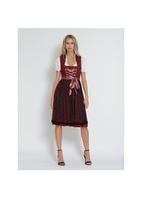 JCC, Damen, Dirndl &raquo;Dirndl 31023115&laquo;, berry, 40 - EURO, Hochwertiges Dirndl in edler Farbkombination, Trachtenmode