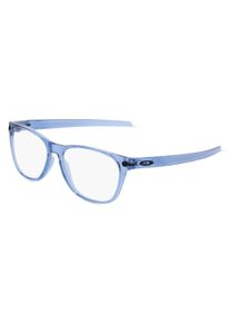 Oakley OX8177 Brille Herren | Fassung: Vollrand, Quadratisch, Blau Transparent