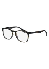 Ray-Ban RX7074 Brille Unisex | Fassung: Vollrand, Quadratisch, Havanna