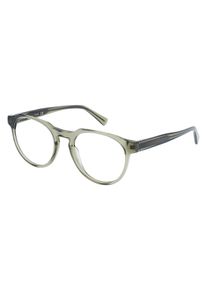 Guess GU50060 Brille Unisex | Fassung: Vollrand, Rund, Gr&uuml;n Transparent