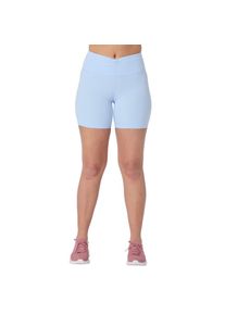 Skechers Goflex Slim 6' Fietsbroek Polyester Dames Zilveren Sportbroek