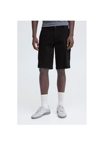 Blend Shorts &raquo;BHMASON SLIM/REG CARGO SHORTS&laquo; mit Markenlabel, aus Baumwollmischung, Regular Fit, elastisch schwarz, Gr&ouml;&szlig;e M